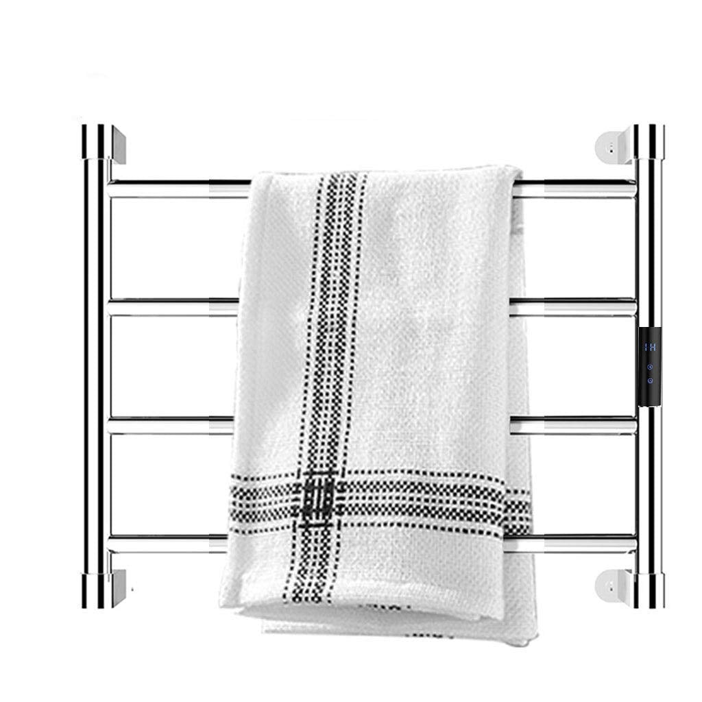 APUM Bathroom Towel Drying Rack, Warmer Wall Mount Electric Plug-in Rod Electric for Bathroom Wall Mounted Plug-in Hardwired Programmable Timer