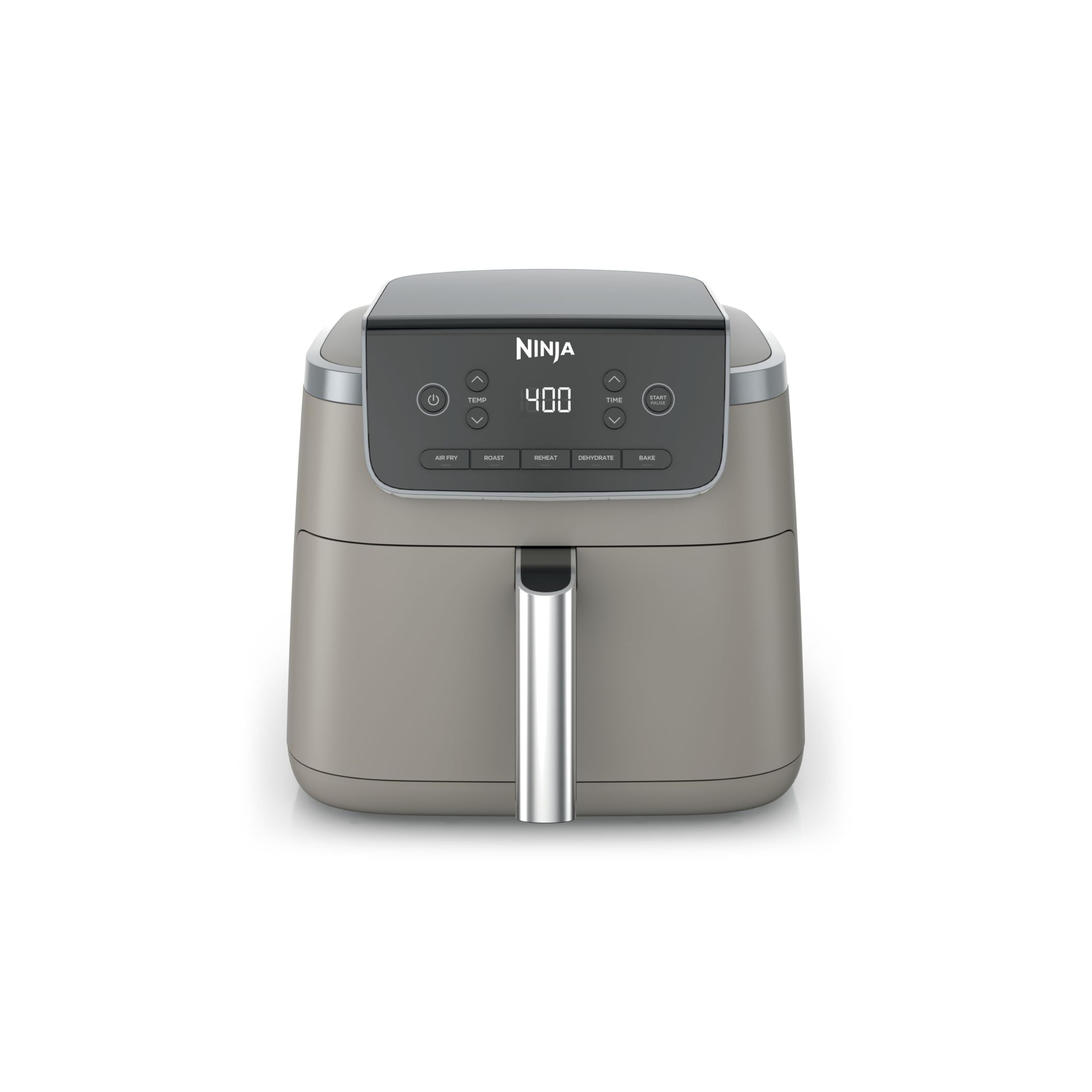 Ninja Air Fryer Pro 5-in-1 | 5 QT Capacity, Air Fry, Bake, Roast, Reheat, and Dehydrate, Air Crisp Technology | Nonstick Basket & Crisper Plate | Stone | AF142SD