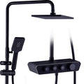 Shower Fixture 3 Functions Shower System Luxury Shower Faucet Set 10Inch Bathroom Rain Mixer Shower Combo Set for Hotels