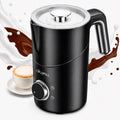 8-in-1 Milk Frother, 21.16oz/600ml Automatic Milk Frother and Steamer, Electric Hot & Cold Foam Maker, Ergonomic Grip Detachable Frother for Coffee, Latte, Cappuccino, Dishwasher Safe