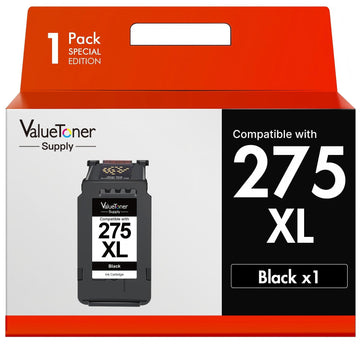 PG-275 Black Ink Cartridges PG275XL for Canon 275 Ink Black High Yield PG275 275 XL 275XL Ink Cartridges for Canon Printers PIXMA TR4720 TR4722 TR4723 TS3720 TS3500 TS3520 TS3522 TS3720 TS3722 (Black)