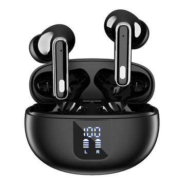 AI Translation Earbuds Real Time – 194 Languages Translator Earbuds with Active Noise Cancelling, No Subscription, 40H Battery in-Ear Bluetooth 6.1 Headphones, Audifonos Traductores Inglés Español