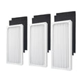 990051000 True Air Filters Replacement Compatible with Hamilton Beach TrueAir Air Purifier 04383 04384 04385 04386A - 3 HEPA Filters & 6 Pre-Filters