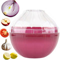 Reusable Onion & Tomato Storage Containers - Freshness Saver Keepers with Transparent lid Organizer for Fridge, Onion Holder Storage Onions Keeper for Refrigerator, Fruit Storages Box