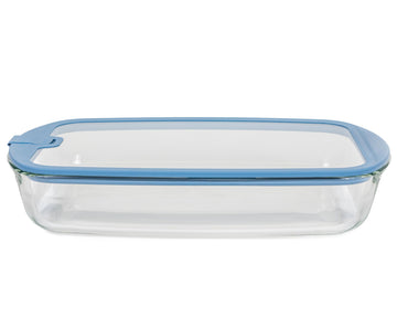 Sio 9x13 Glass Baking Dish with GLASS LID Lids Large Airtight Casserole Dish for Oven Pan Dishes Food Storage Containers Lids Glass Silicone Sets Bakeware Bread Pan Tray Sheet Ceramic Tins Non Toxic