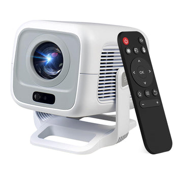 ?Built in Streaming Apps & Native 1080P 4K Support?Mini Projector with Wifi and Bluetooth, Auto Focus & Keystone, 180° Rotation, Supports Phone/HDMI/USB, Portable Projector for Bedroom Outdoor Home