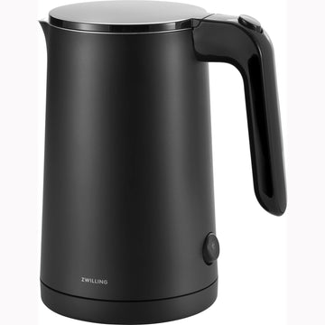 ZWILLING Enfinigy Cool Touch 1-Liter Electric Kettle, Cordless Tea Kettle & Hot Water - Black (Renewed)