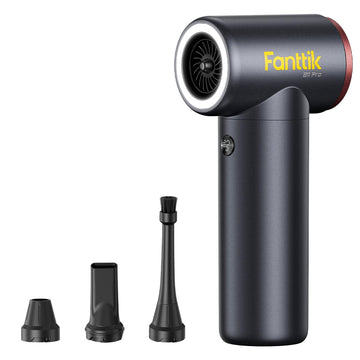 Fanttik B11 Pro Electric Air Duster, 110000RPM Brushless Motor, Compressed Air Duster, 100 Gears Adjustable, One-tap Booster, Rechargeable Battery, Electric Duster for PC, Car, House