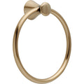 Delta Hand Towel Holder | Champagne Bronze Ring for Hanging Towels in Kitchen, Bathroom | Lahara Accessories