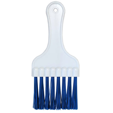 Midwest Hearth Air Conditioner & Refrigerator Coil Cleaning Brush – Long Bristle HVAC Fin Cleaner for AC Condenser, Evaporator, Coils