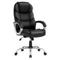 Fdw Office Chair Computer High Back Adjustable Ergonomic Desk Chair Executive Pu Leather Swivel Task Chair with Armrests Lumbar Support (dark