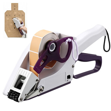 Hand Held Label Applicator, Manual Applicator Target Pasters Gun for Automatically Peel Off and Stick for Target Pasters Round Square Irregular Shape(Yh-30, 22-35mm Label Width)