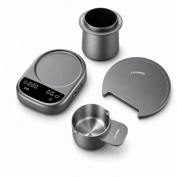 LAYBIRD MagAttach Pro Coffee Scale with Timer for Espresso & Pour Over