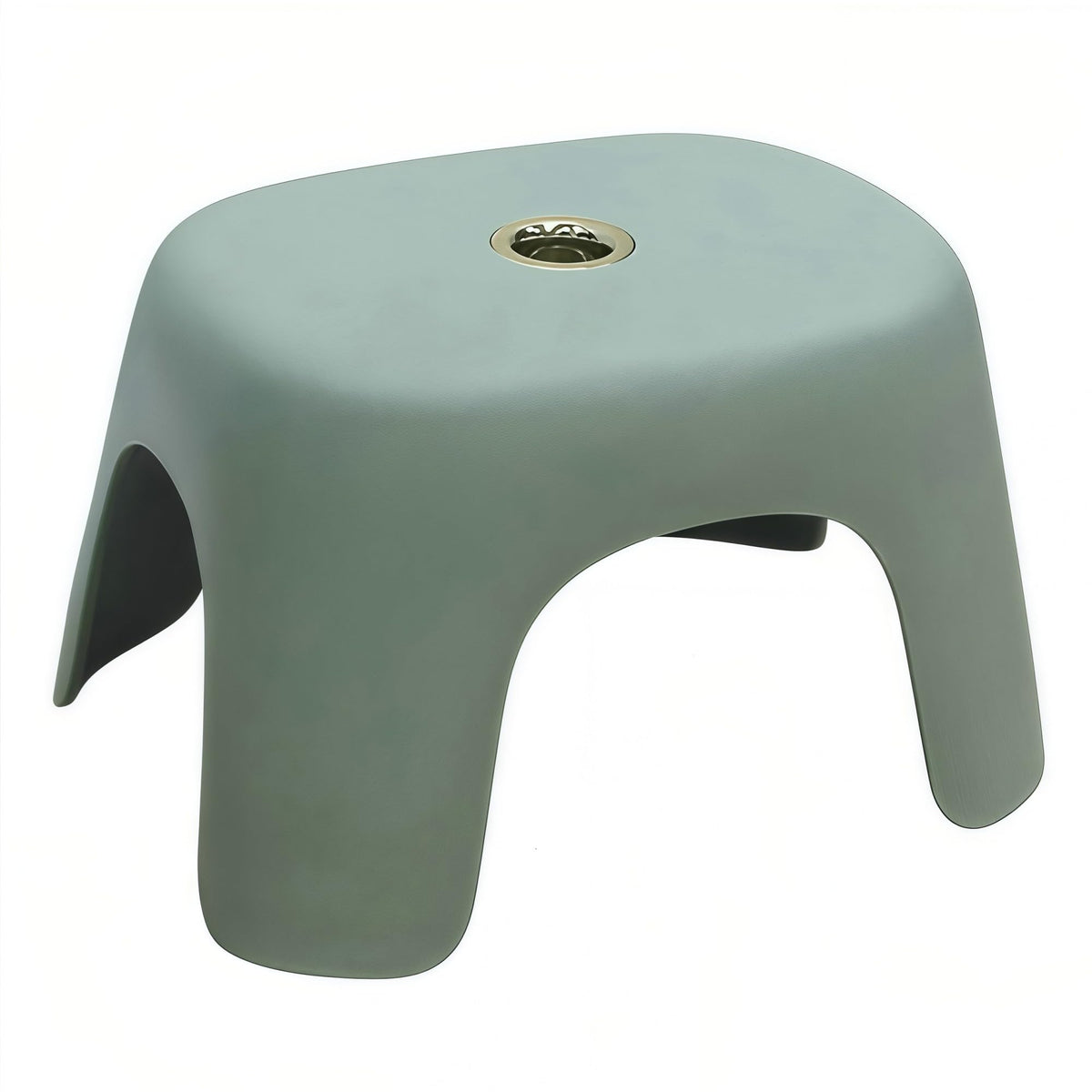 Small Plastic Step Stool - Heavy Duty Abs Shower Stool, Anti-slip Bath Stool for Adults, Compact Foot Stool for Bathroom, Kitchen & Garden