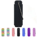 Little Ouchies Fidget Toys,Pain Stim Fidget Toy Reduce Stress for Adults,Anxiety Relief Pain Stim,Spiky Fidget Keychain for Anxiety,Sensory Toys,Novelty Gifts for Friends(1PCS/Black)