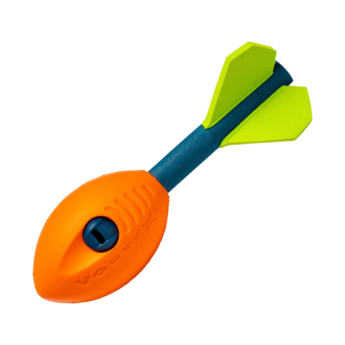 NERF Vortex Mini Aero Howler Foam Football - NERF Soft Mini Vortex Football for Long-Distance Throws - Perfect for Pool + Beach Ball - Kids Aero Howler Whistle Foam Ball
