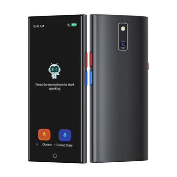 AI Language Translator Device, 2026 Upgraded No WiFi Needed, 150 Languages Online/Offline/Group/Phone Translation Device, 5.5" Screen Two Way Real-Time Voice Translator for Travel Business Learning