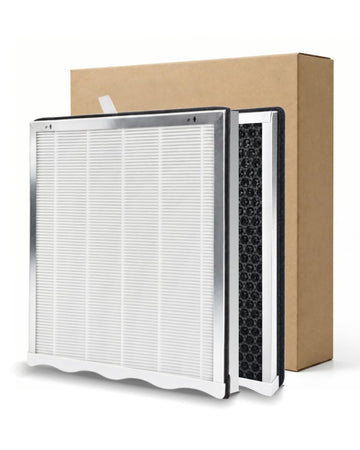 APH4000 Replacement Filters, ALYYDBG 2 Pack Hepa Activated Carbon Knka APH4000 Air Purifier Filter Replacement Catches Odor, Smoke, Dust, Pet Dander, Pollen etc