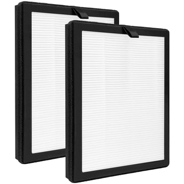 ClearAir-A5 Replacement Filter, Compatible with VEWIOR ClearAir-A5 Air Purifier, 3-in-1 H13 True HEPA and Activated Carbon Filters, 2 Pack