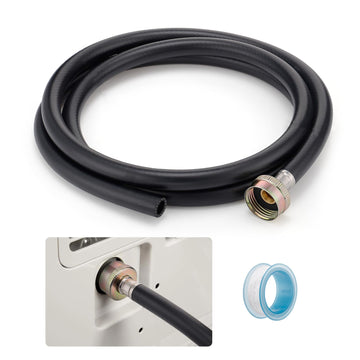 Leakproof Dehumidifier Drain Hose 3/4" FHT - 6.6 FT Thickened Dehumidifier Hose with Rustproof Durable Connector, No Kink and Easily Coilable, Fits for Most of Dehumidifiers