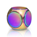 Metal Fidget Toys Adults, EDC Figette Spinner Cube Silent Cool Gadgets Stuff Desk Office Toys for Teen ADHD Small Anxiety Finger Quiet Fidgets Stress Relief Items Tools Sensory Gift for Teen Boy Girl