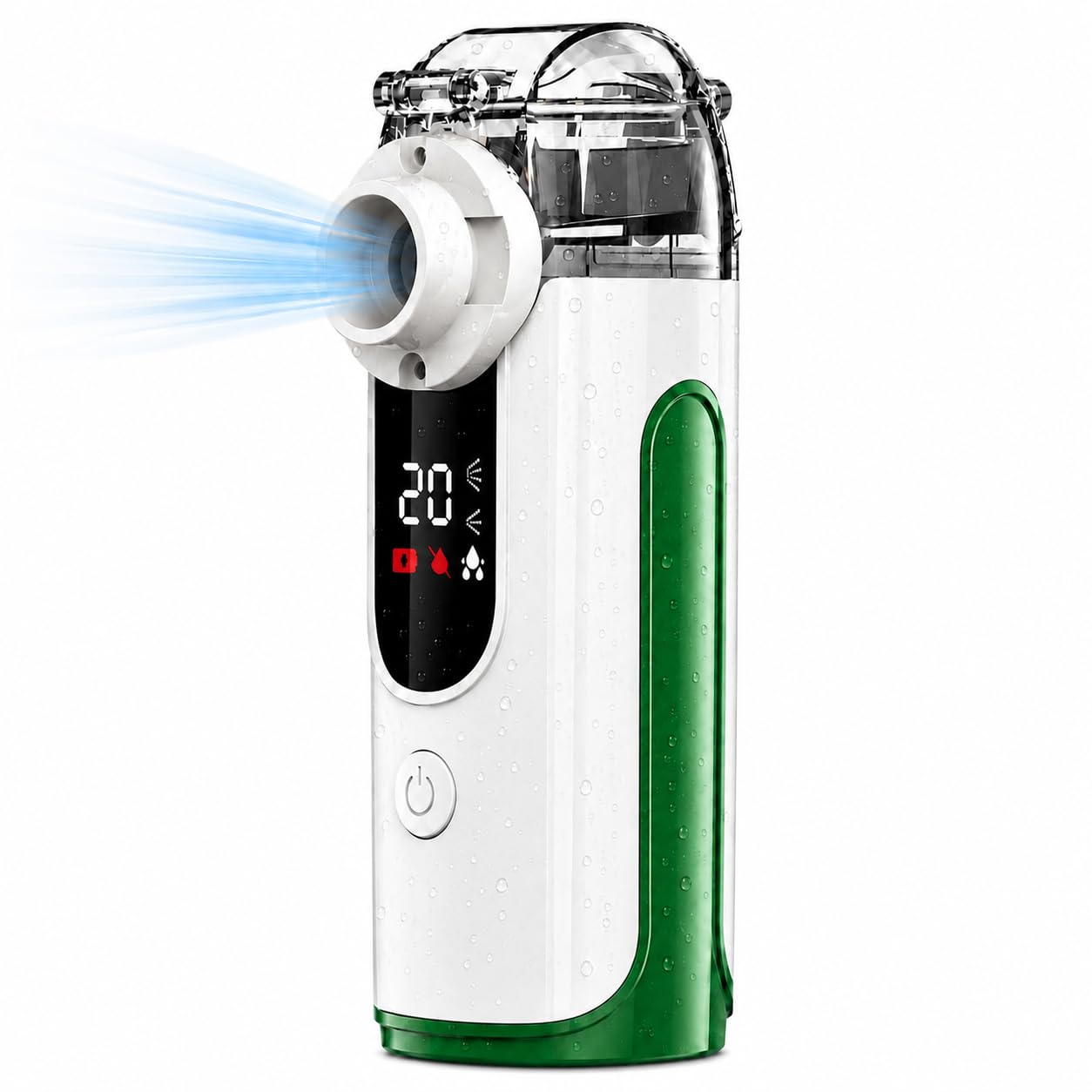 Portable Nebuflow Device for Adults and Kits, Rechargeable Handheld with Dual Output Levels, Compact Travel Design, Multi-Use Attachments Included Authorized by Tarocat