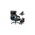 Qusaphy 800lbs Executive Chairs, Executive Desk Chairs with Adjustable Lumbar Support, Office Chair for Heavy People, Heavy Duty Office Chair
