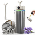 Feekaa Stainless Steel Humidifier, 8L/2.1Gal Cool Mist Humidifiers for Bedroom, Easy to Clean Humidifier Large Room with Diffuser, Humidifiers for Baby Kids Nursery Living Room Office Plant