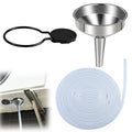 5Ft Magnetic Window Air Conditioner Drain Kit, Portable AC Drain Hose Kit Window AC Water Drainage System AC Drip Line Condensate Hose Funnel Connector Attachment for Window AC and Mini Split Units