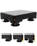 Adjustable Step Stool for Adults, Toddler Step Stools, 660 Lbs Capacity Non-slip Safety Step Platform for Elderly and Kids, Portable Stair