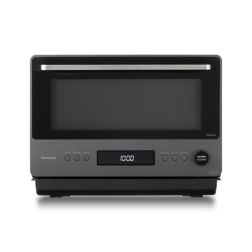 Panasonic Japanese Microwave, 1.0 cu. ft. 1200W Clean Design Flatbed Countertop Microwave Oven with Genius Sensor 2.0 One-Touch Cooking and Reheating, Inverter Technology, Auto Defrost – NN-SF57RM