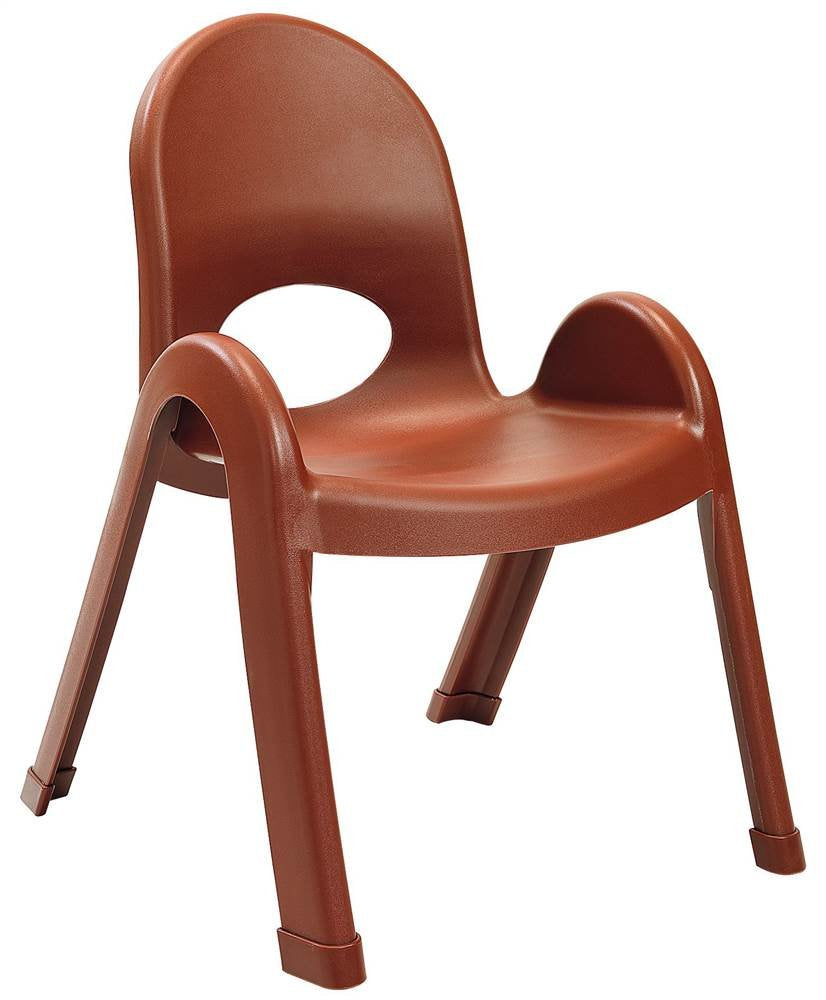 Angeles 11-inch Value Stack Chairs Set of 4 (cocoa) (ab7711cb4), 11"H Seat
