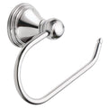 Moen Preston Single Post Toilet Paper Holder, Wall Mounted with Hardware, European Open Arm Design, Chrome, DN8408CH
