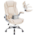 400lbs Executive Office Chair with Flip-up Armrests, Big and Tall Computer Chair for Heavy People, Heavy Duty Ergonomic Comfy Chair, Breathable
