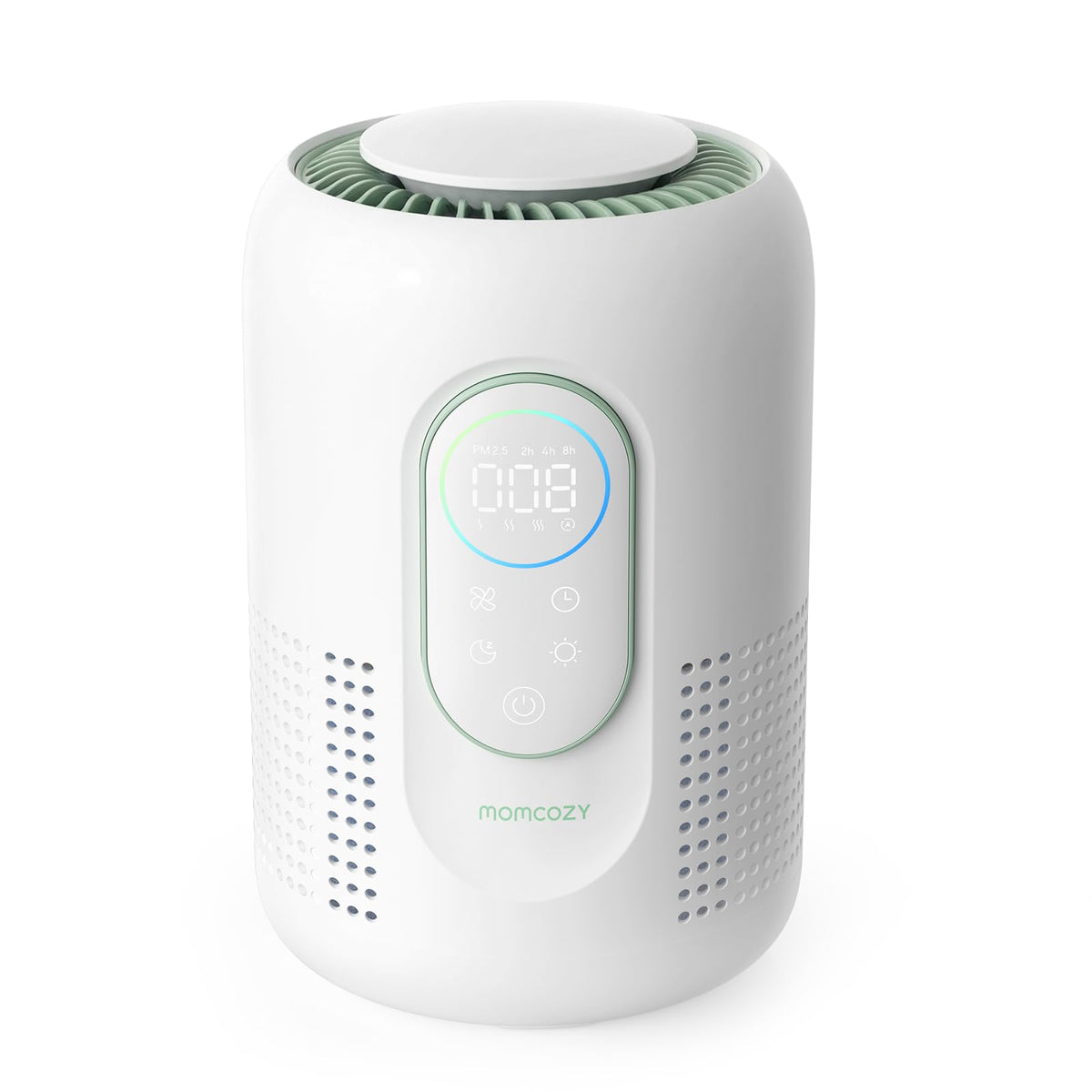 Momcozy Air Purifier for Bedroom with Dimmable Night Light for Small Room
