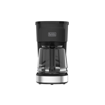BLACK+DECKER CAFÉCRAFT 12-Cup Coffee Maker, One-Switch Drip Coffeemaker with Vortex Showerhead Technology, Sneak-A-Cup, Keep Warm Function, Stainless Steel