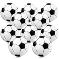 WELLVO 24 Pack 12" Inflatable Soccer Beach Balls - Bulk Kids Party Favors & Outdoor & Pool Toys