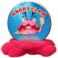 Angry Clam Monthly Mood Swing Anger Management Putty - Funny Pink Clam Stress Putty, Humor, Fidget Toy, Metal Tin