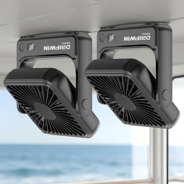 2-Pack Magnetic Cruise Approved Fan, 5000mAh Ultra-Slim Travel Fan Rechargeable, 4-Speed, Hook Design, Portable Fan for Cruise Ship Cabin, Bedroom Sleeping, Camping, Travel & Cruise Essentials 2026