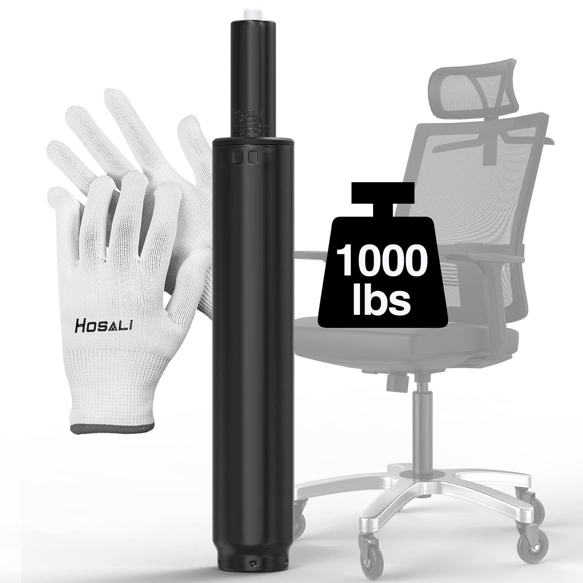 Hosali Office Chair Gas Lift Cylinder-office Chair Replacement Parts, Heavy-duty Gas Lift Cylinder Fits Most Chairs,highest End Class 4