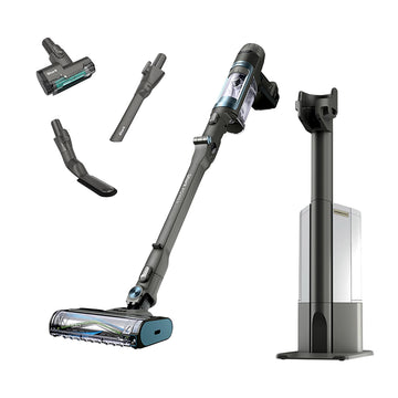 Shark PowerDetect Reveal Clean & Empty Cordless Stick Vacuum & Auto-Empty System, Powerful Suction, HEPA Filtration, Carpet & Hard Floor, Portable, Stick Vacuum for Pet Hair, IP3225 (Renewed)