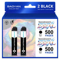 Remanufactured Ink Cartridge Replacement for Epson 232 Black Ink Cartridge Works with Workforce Pro WF-2950 WF-2930 Expression XP-4200 XP-4205 Printers (2 Black)