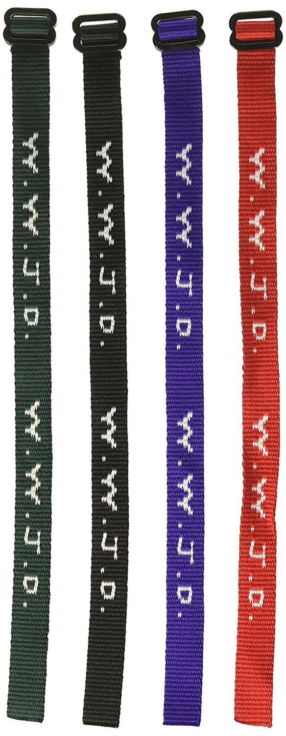 Rhode Island Novelty W.W.J.D. Webbing Bracelets Set of 48