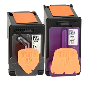 X4E75A 3YP17A Printhead for HP Smart Tank 6000 6001 7000 7001 7300 7301 7600 7602 660 670 700 Series Printer (1* X4E75A Black Print Head 1 * 3YP17A Tri-Color Printhead Cartridge)