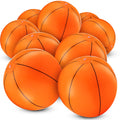 Inflatable Basketballs (Pack of 12) 16-inch Beach Balls for Pool Beach Toys & Basketball Party Favors for Kids Sports Themed Birthday Party Decorations, Outdoor Backyard Summer Pool Games Supplies