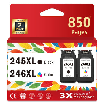 245XL 246XL Ink Cartridge for Canon PG 245 CL 246 XL Black Color Combo Replacement for Cannon PG245XL for MG2522 MX490 MX492 TR4500 TS3322 TS3122 TS3320 TR4520 TR4522 MG2520 TS3300 MG2525 MG2500 TS302