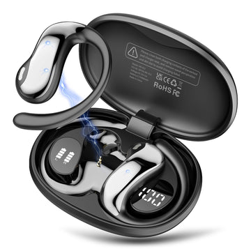 AI Translation Earbuds Real Time, 164 Language Translator Earbuds for iPhone and Android, 80H Playtime,3-in-1 Translation Headphones Translating Device, for Travel/Business/Meeting/Learning