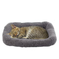 Cat Bed Washable Indoor Cat Cushion Bed, Soft and Cozy Plush Pet Bed-S
