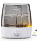 Provirtec 6.5L Stay Clean Tank Humidifier for Large Room, Low Maintenance, Top Fill Design, Ultra Quiet 65H Runtime, Cool Mist Ultrasonic for Bedroom, Home, Plants HC12
