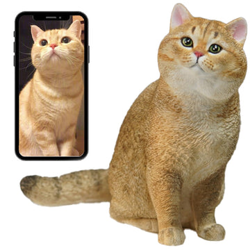 Personalized Dog Cat Full Body Figurines Sculpture Custom Pet Plaster Statue Animal Portraits Memorial Gifts Figure